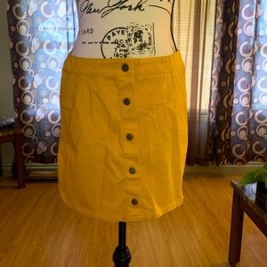 Yellow skirt